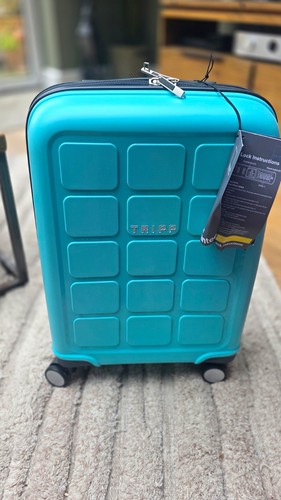 Tripp cabin aqua suitcase - suitcase, 4