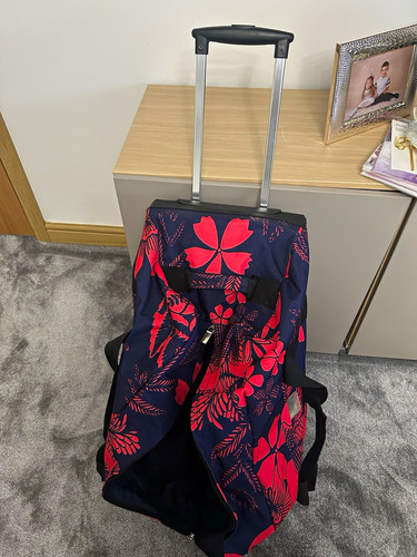 Tripp soft suitcase navy red - suitcase, navy/red