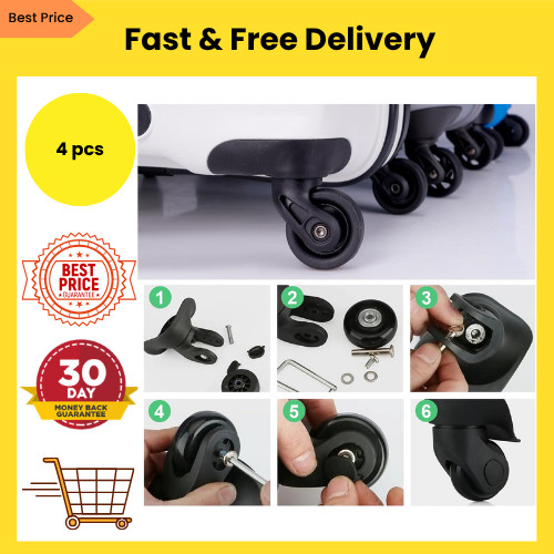 50x18mm luggage wheels set - wheels,