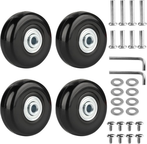 50x18mm luggage wheels - wheels, set